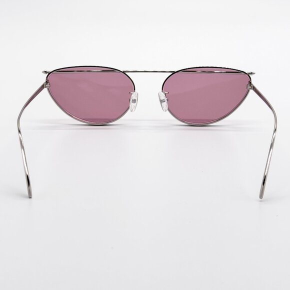 NEW ALEXANDER MCQUEEN AM0424S 003 PINK WOMAN SUNGLASSES ALEXANDER MCQUEEN main image 5